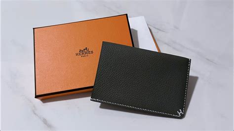 Hermes H Sellier Card Holder Unboxing! .